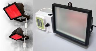 Фотофонарь неактиничный светодиодный, ФНС-стандарт с переменной освещенностью